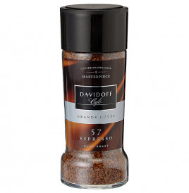 Davidoff Cafe 57 Expresso Dark Roast Coffee  Bottle  100 grams